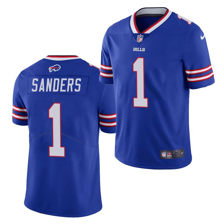 Men Buffalo Bills 1 Emmanuel Sanders Nike Royal Limited Player NFL Jersey